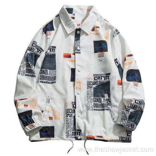 Hot Selling Allover Sublimated Printing Coaches Jacket